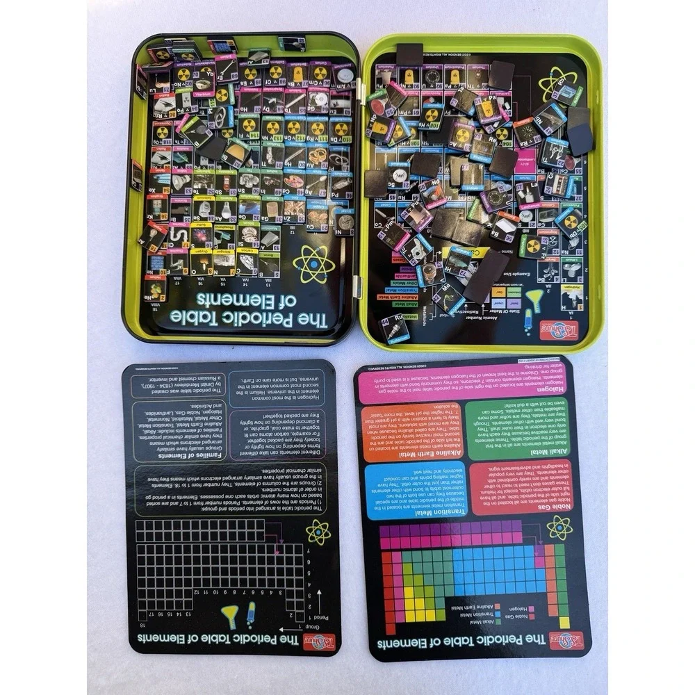 T.S. Shure STEM Magnetic Learning Activity Lot Periodic Table Dino Bug Space‎